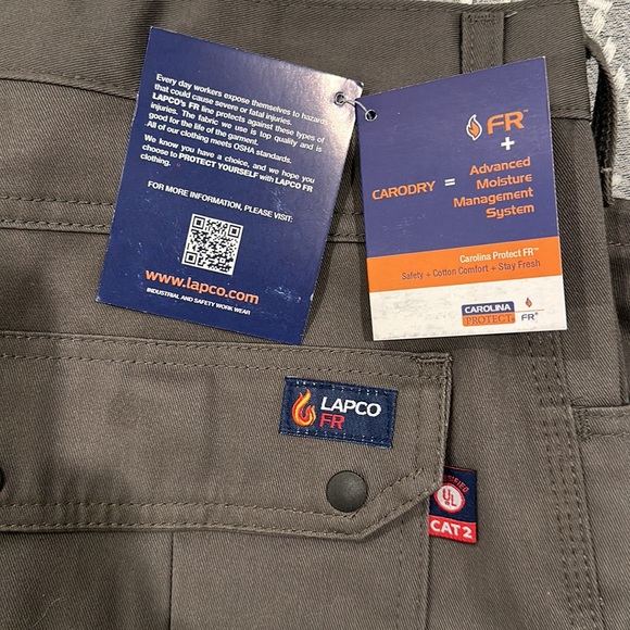 LAPCO FR Pants Lapco Fr Cargo Pants Dark Grey 34x33 Poshmark
